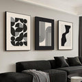 Modern Floating Frame Wall Art Canvas Painting for Bedroom